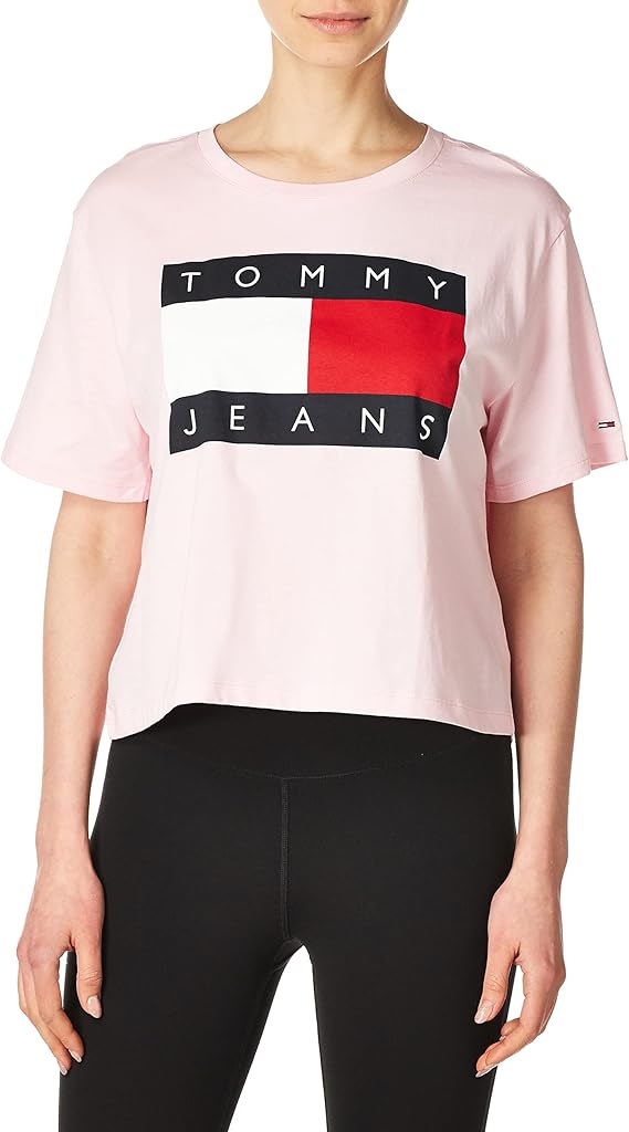 tommy hilfiger 汤米·希尔费格 女式经典短版 t 恤